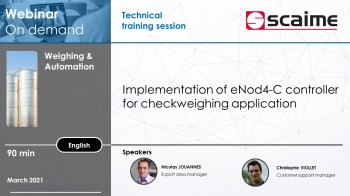 Implementierung des eNod4-C-Controllers in Kontrollwäge-Anwendungen